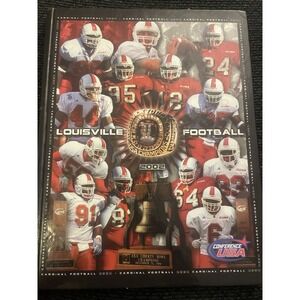 2002 Louisville Cardinals Football Media Press Guide Yearbook Dumervil, Ragone